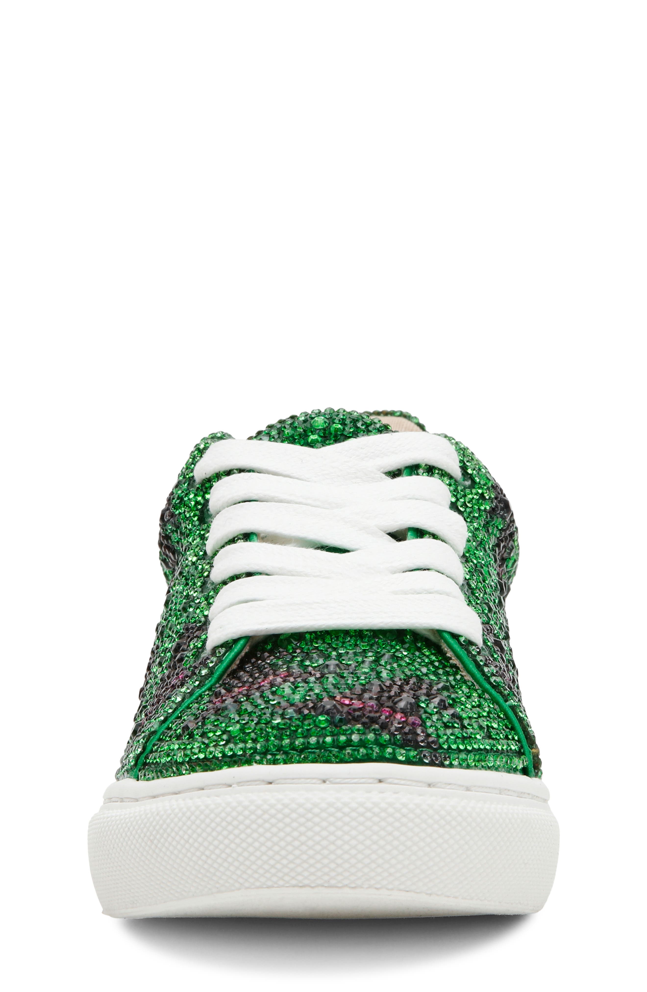 Sidny Crystal Sneaker, Alternate, color, WITCH