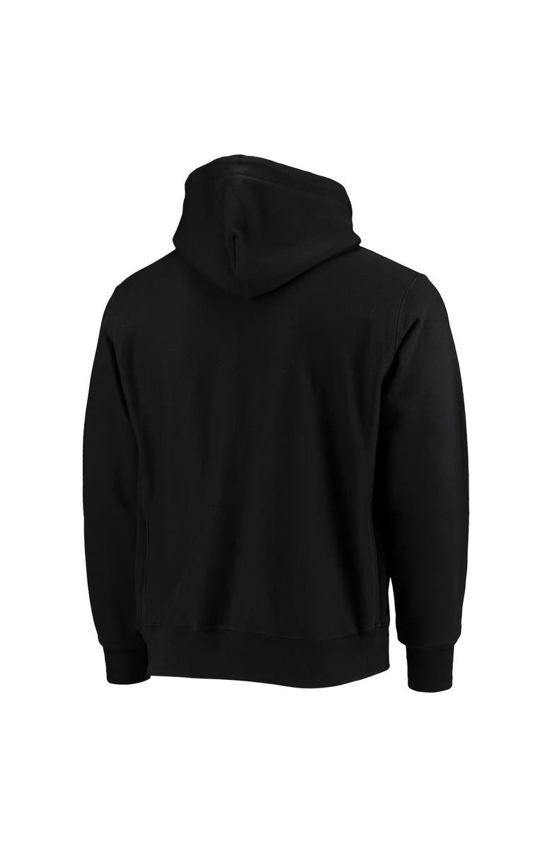Champion Men's Champion Black Grambling Tigers Tall Arch Pullover Hoodie, Alternate, color, 
