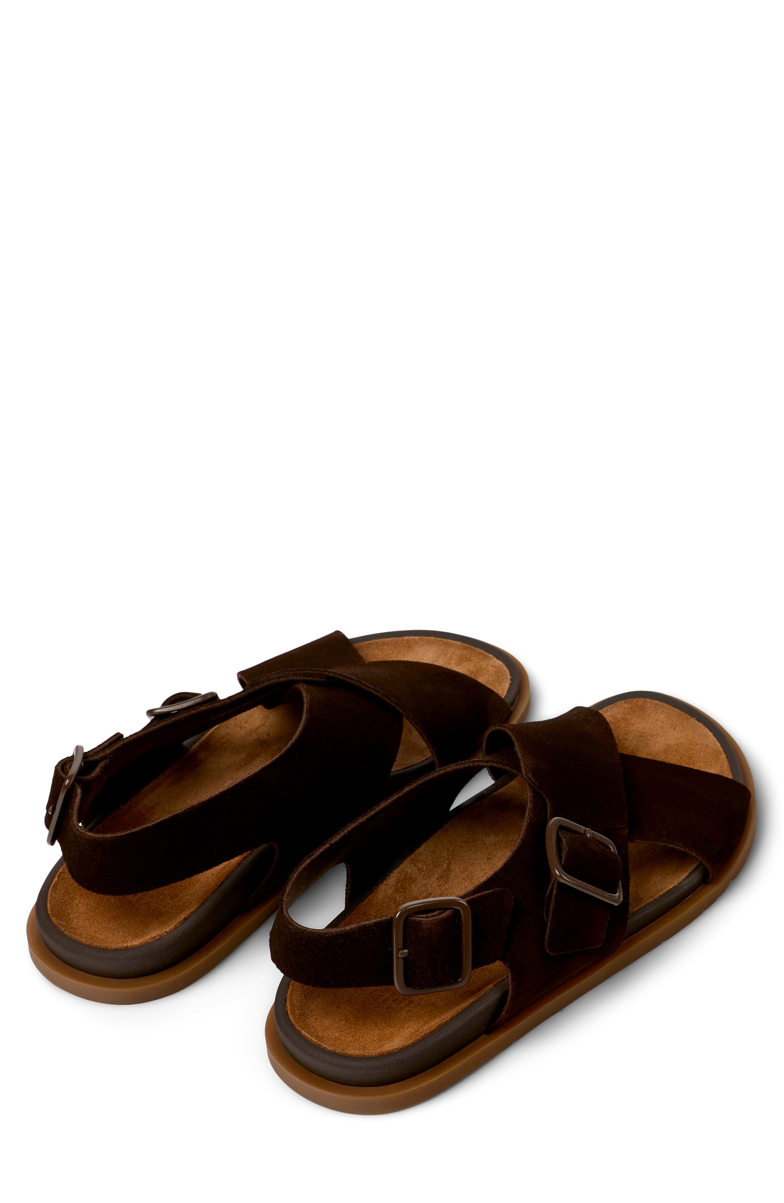 Camper Lluc X-Strap Sandal, Alternate, color, Medium Brown
