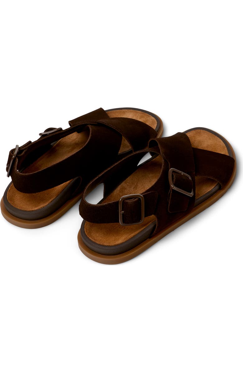 Camper Lluc X-Strap Sandal, Alternate, color, Medium Brown