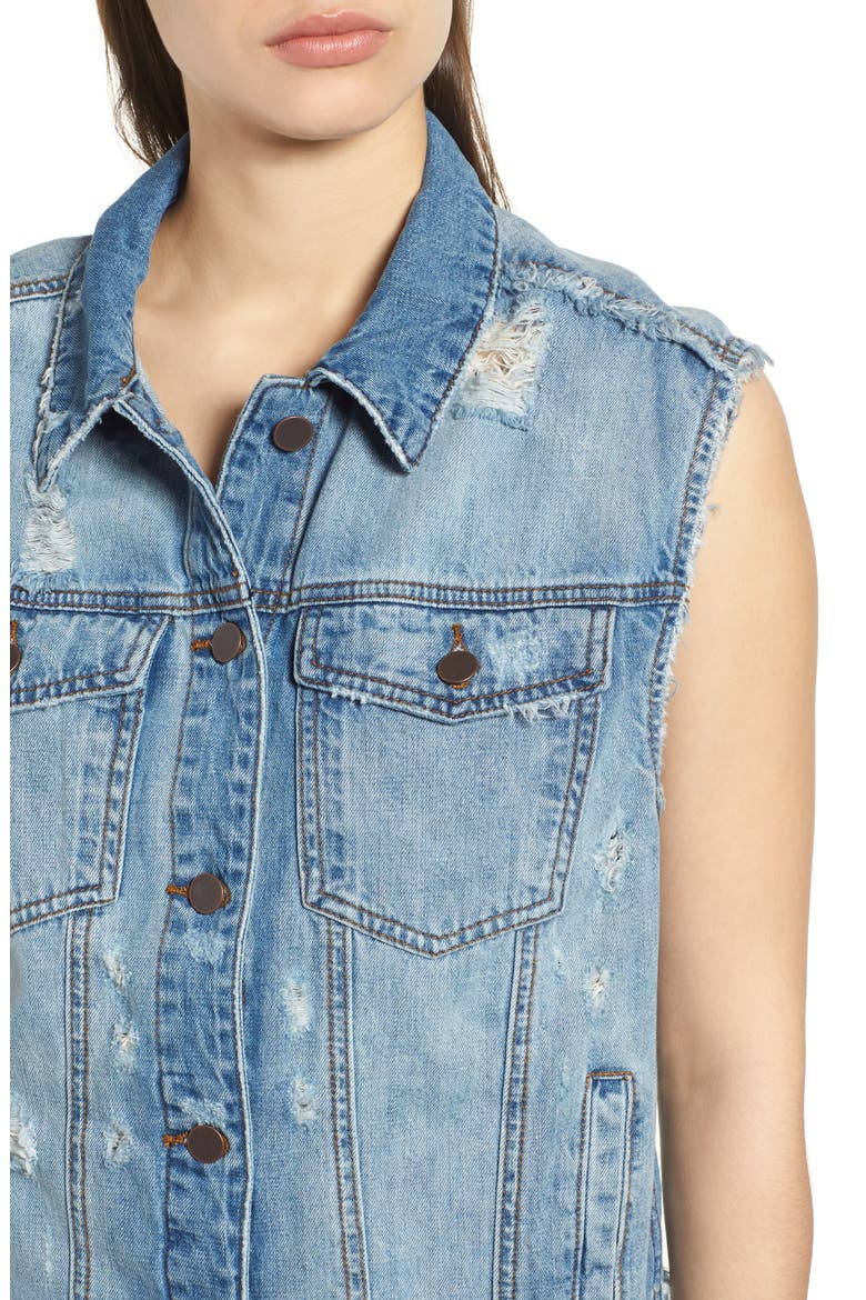 KUT from the Kloth Denim Vest, Alternate, color, AUGMENTED