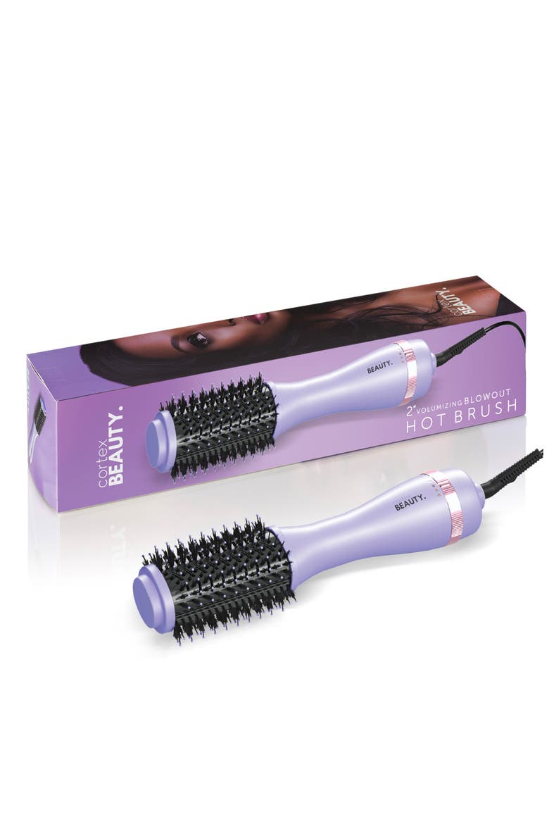 Blowout Hot Brush, Alternate, color, PURPLE