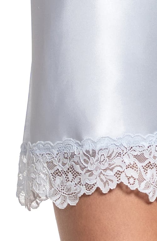 In Bloom By Jonquil Paulina Lace Trim Satin Chemise