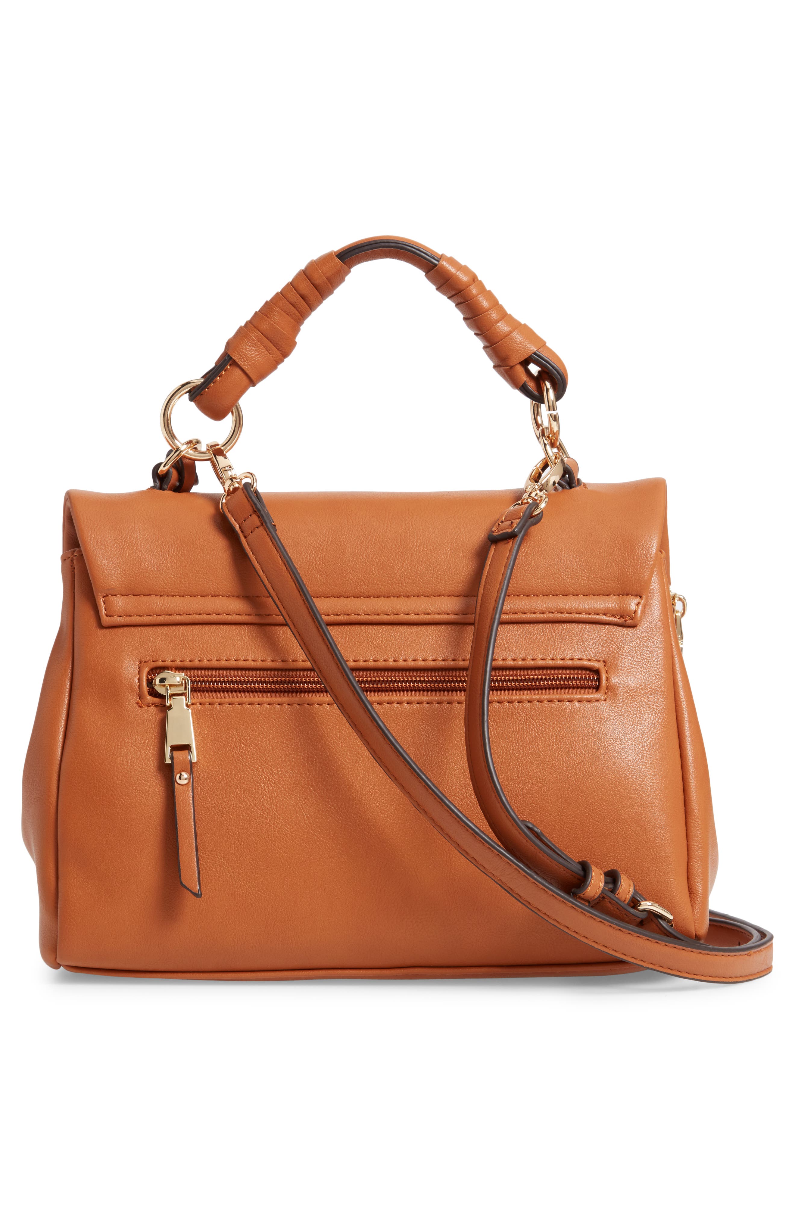 Sole Society Rubie Faux Leather Crossbody Bag, Alternate, color, 