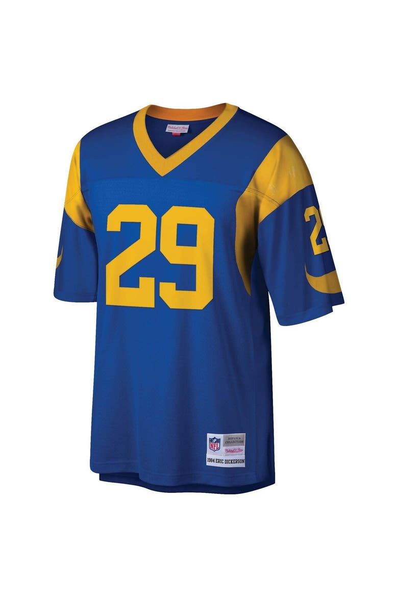 Men's Mitchell & Ness Eric Dickerson Royal Los Angeles Rams 1984 Legacy Replica Jersey, Alternate, color, Royal