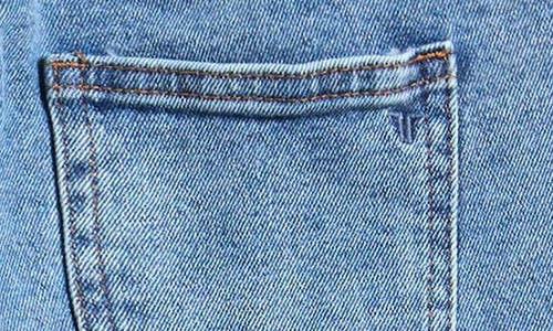 Tractr Kids' Western Flare Leg Jeans With Chain Belt In Blue