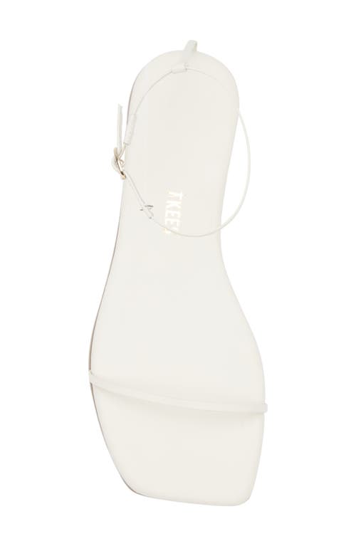 Tkees Twiggy Ankle Strap Sandal In Cream