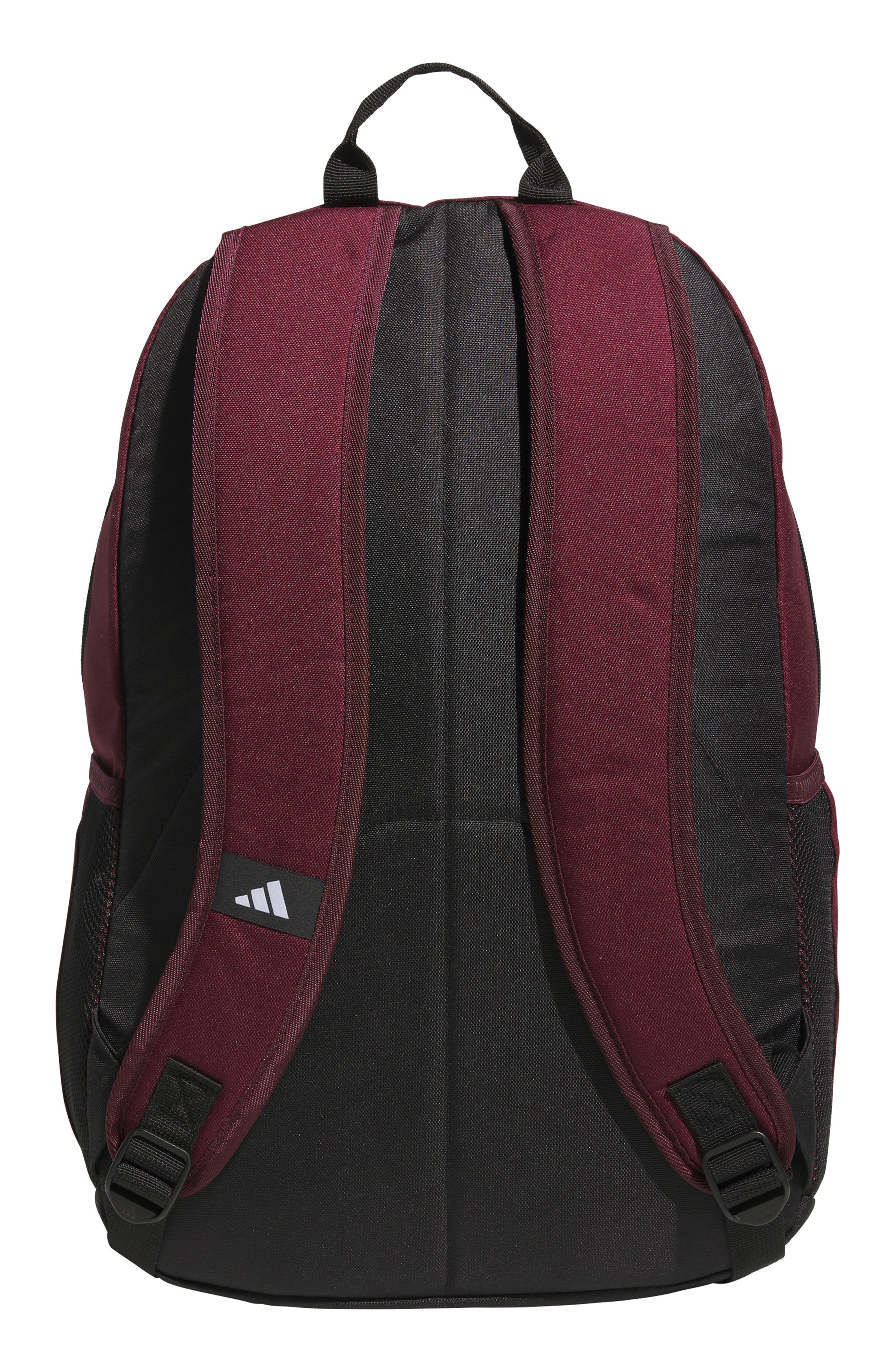 adidas Kids' Striker Backpack, Alternate, color, Team Maroon