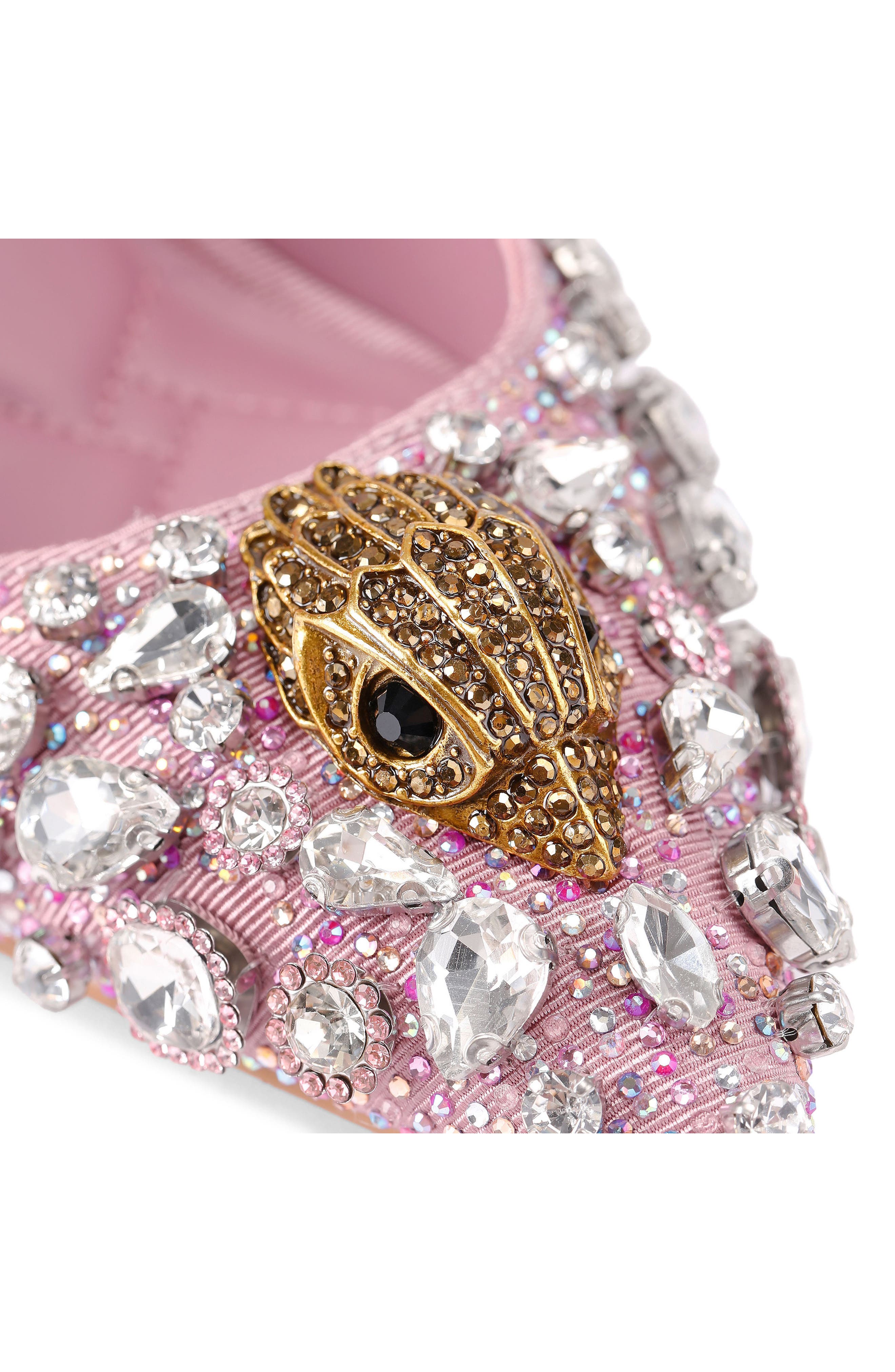 Kurt Geiger London Belgravia Pointed Toe Slingback Pump, Alternate, color, Light/ Pastel Pink