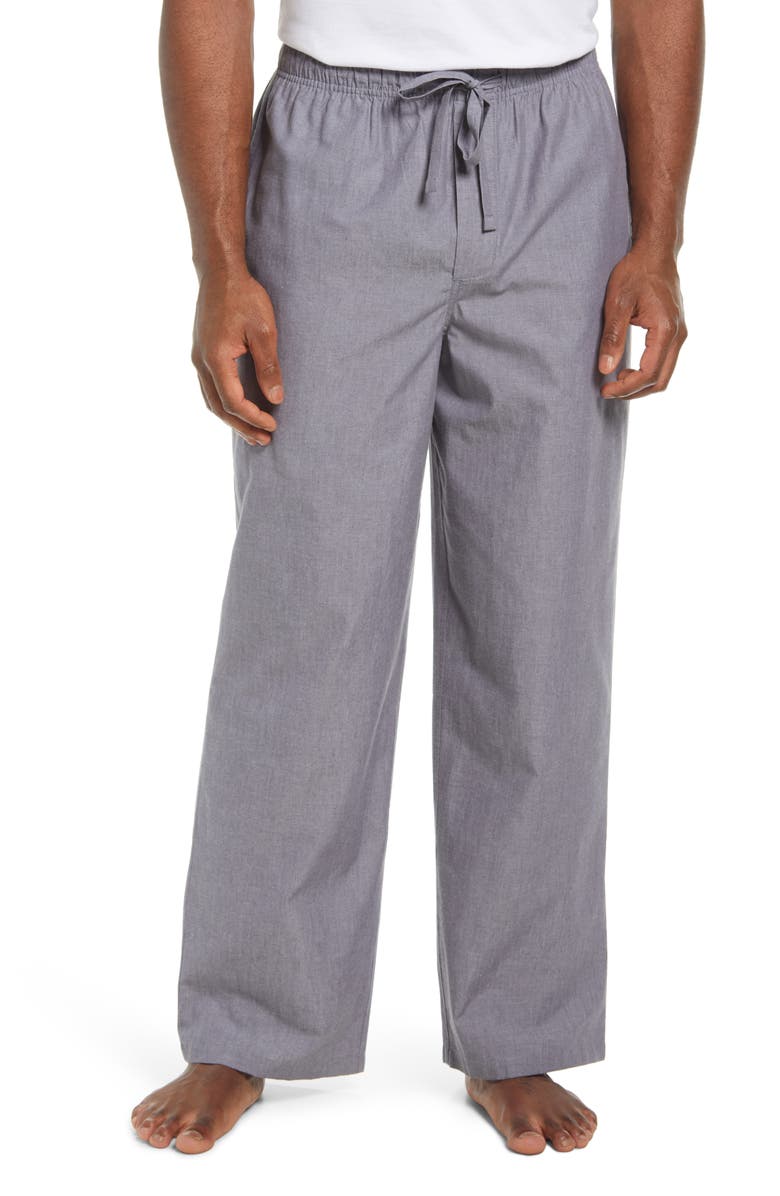 Nordstrom Men's Cotton Poplin Pajamas, Alternate, color, 