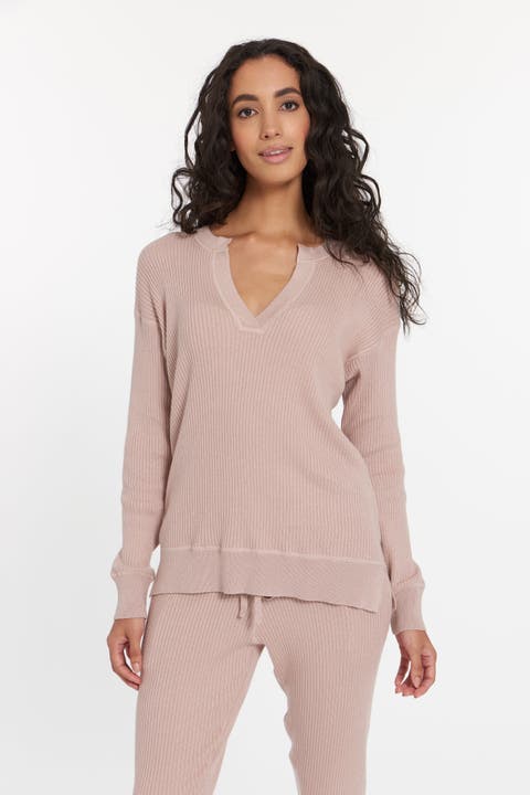 Cabo Split Neck Top