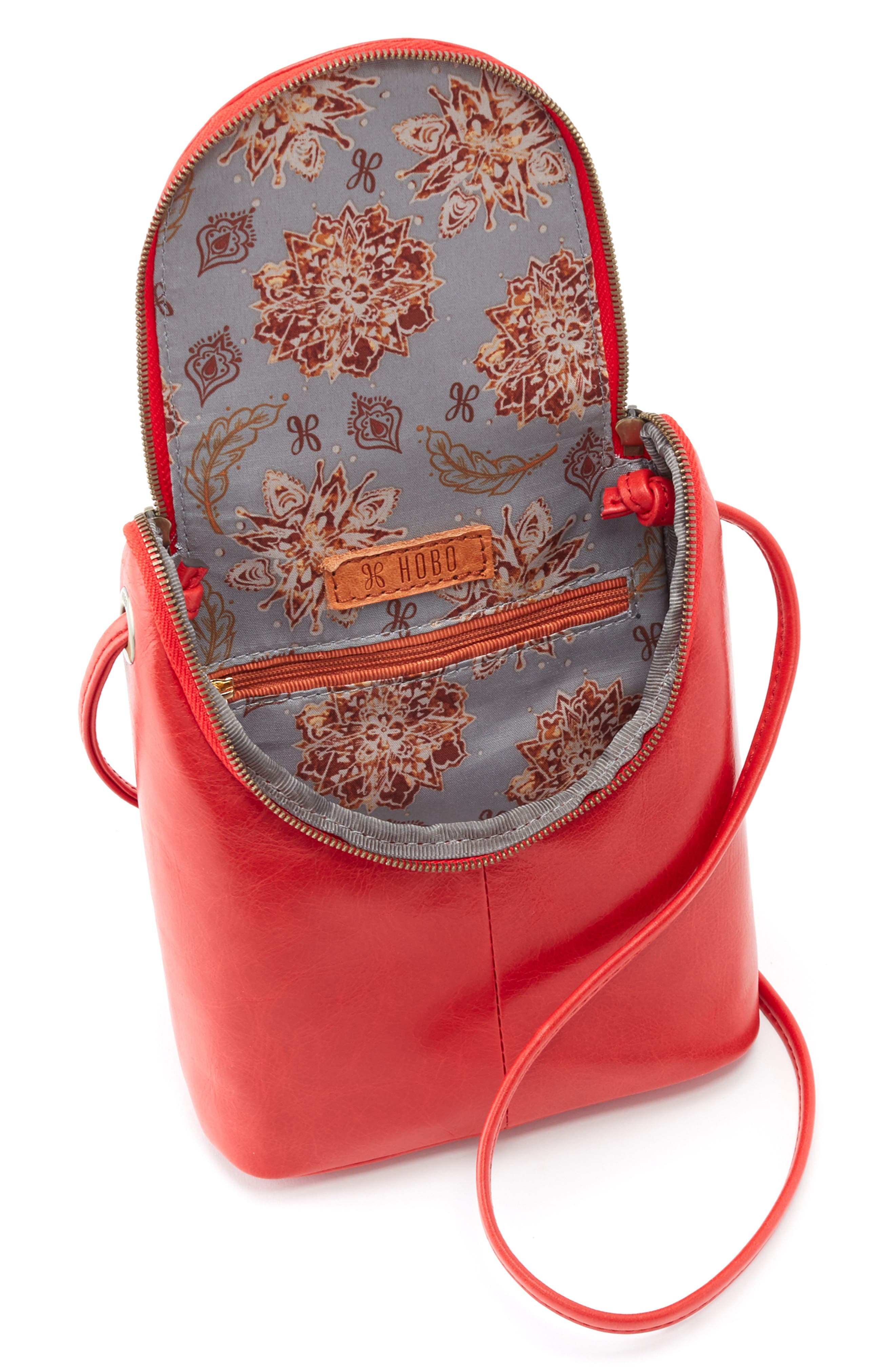 Fern Leather Crossbody Bag, Alternate, color, RIO