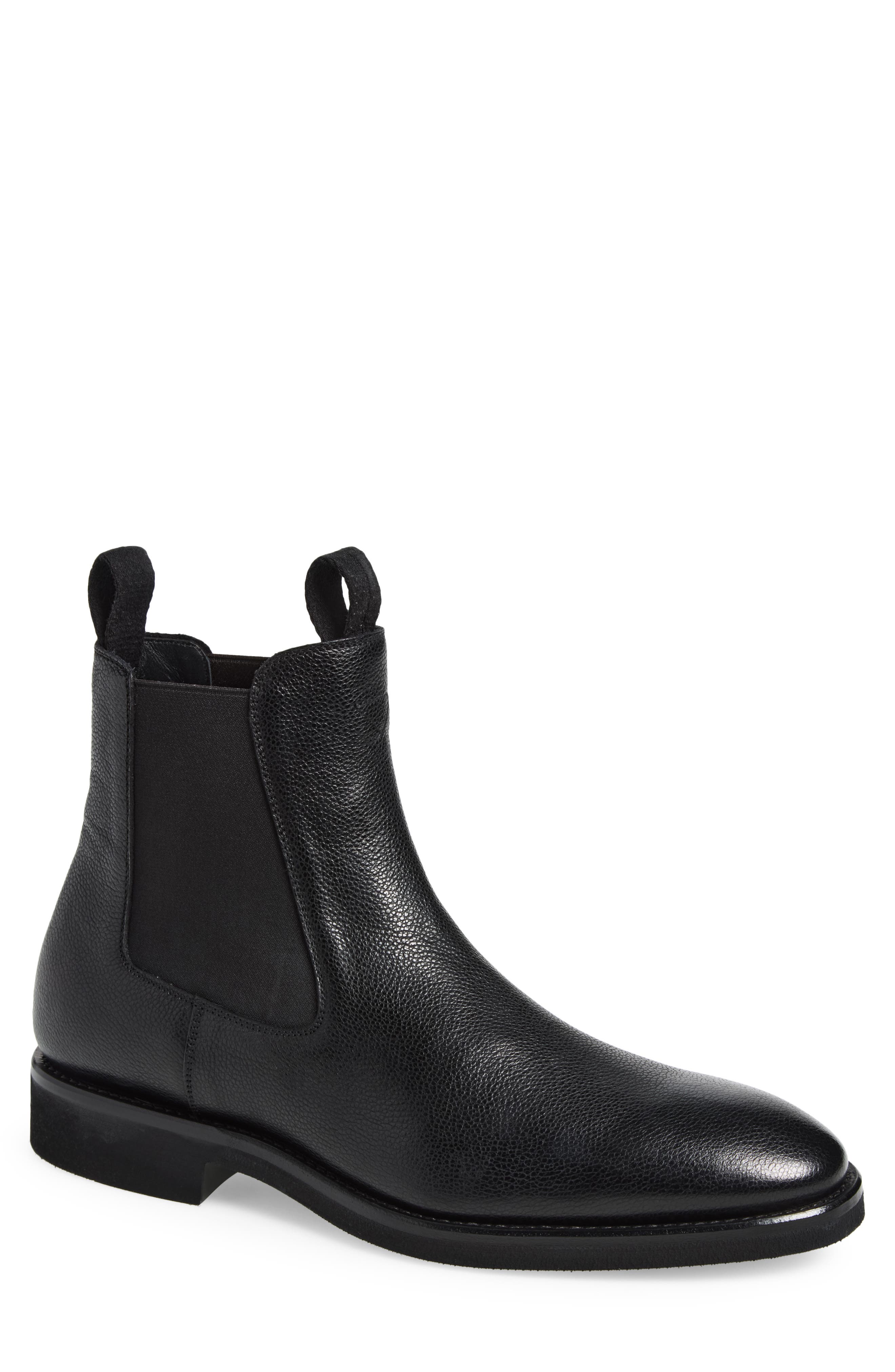Owen Chelsea Boot, Main, color, NAA BLACK