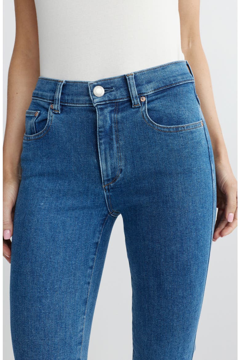Mara Instasculpt™ Mid Rise Ankle Straight Leg Jeans, Alternate, color, NORTH BEACH
