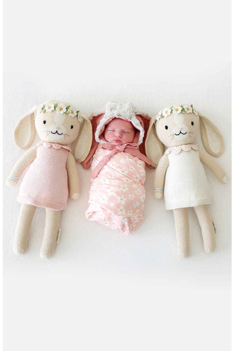 Hannah the Bunny Stuffed Animal, Alternate, color, CREAM