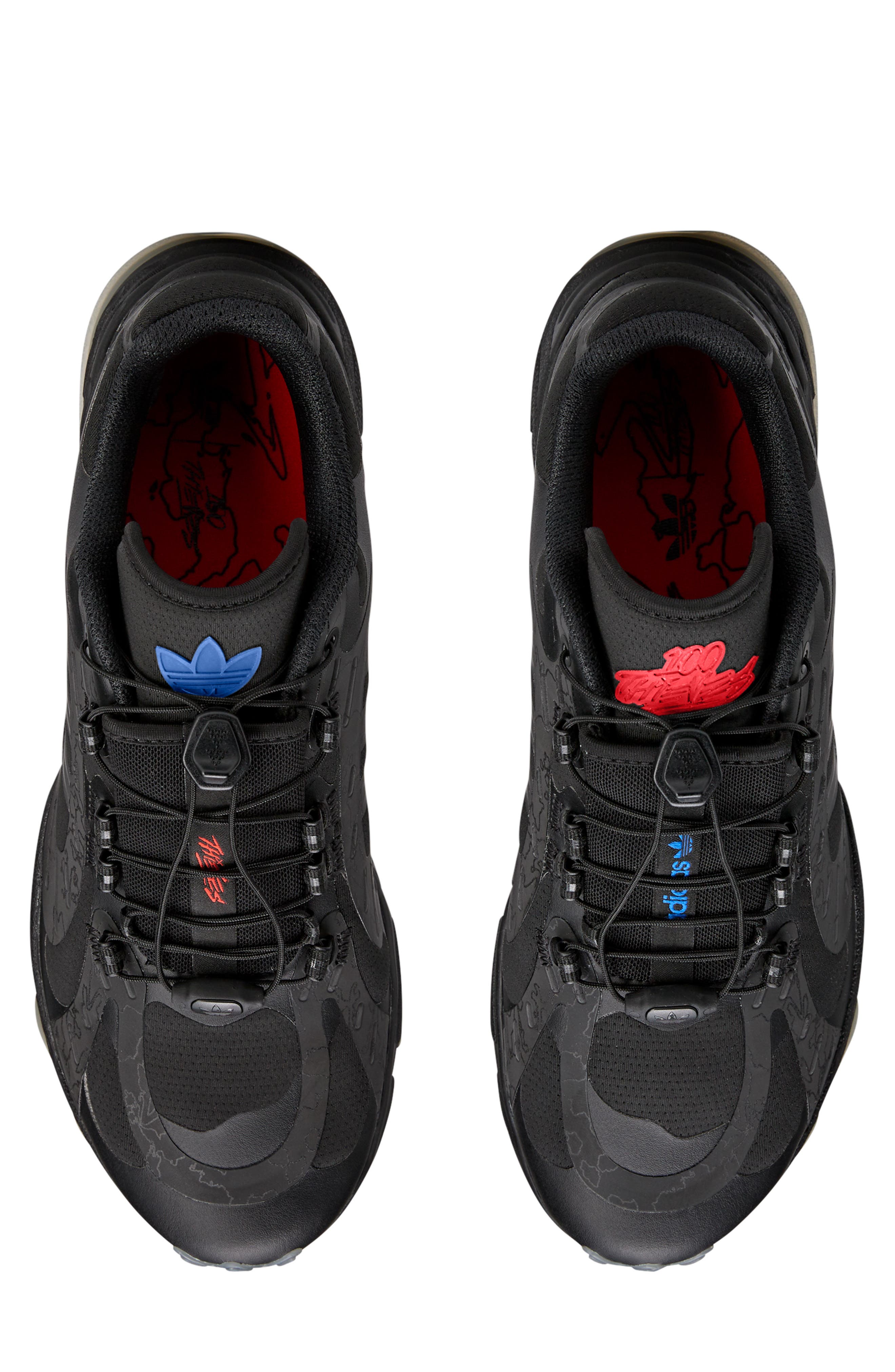 adidas x 100 Thieves Savage Training Sneaker, Alternate, color, Black/ Black