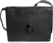 Versace Leather Messenger Bag