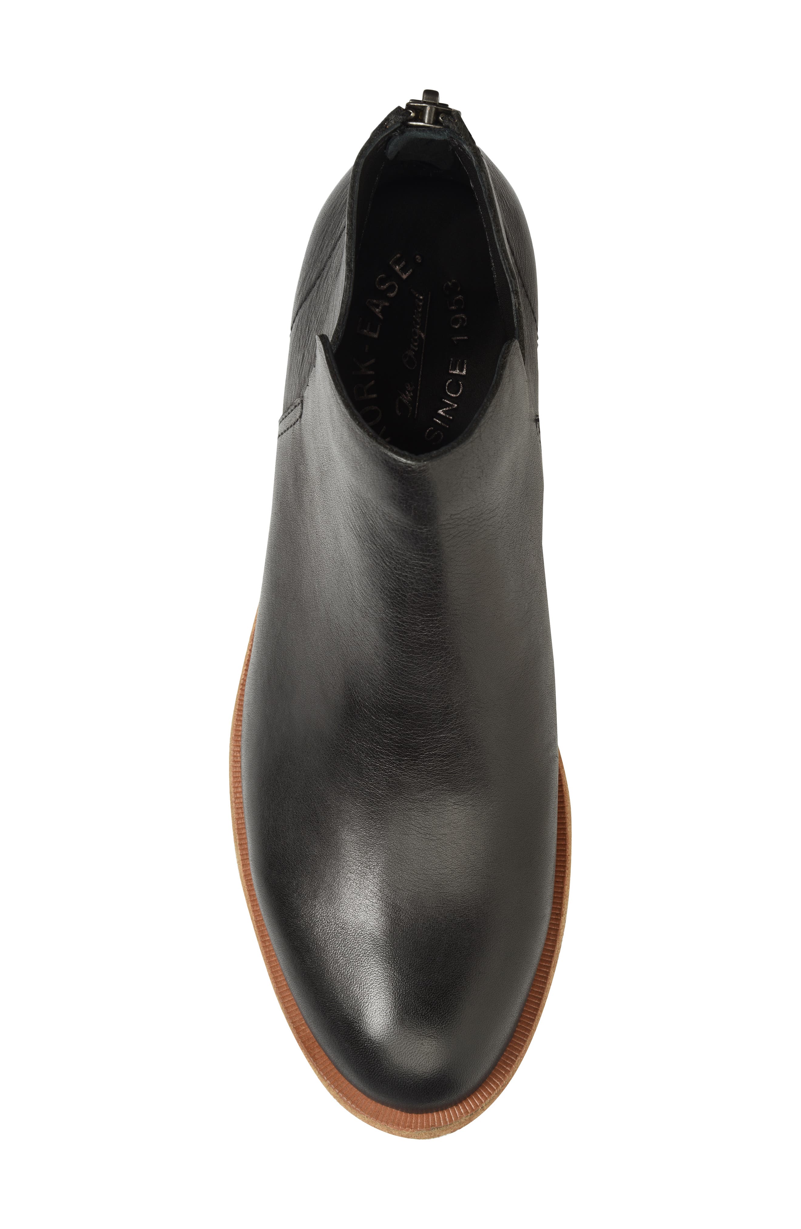Kork-Ease<sup>®</sup> Renny Leather Bootie, Alternate, color, Black Leather