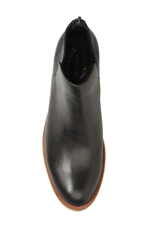 Kork-ease ® Renny Leather Bootie In Black Leather