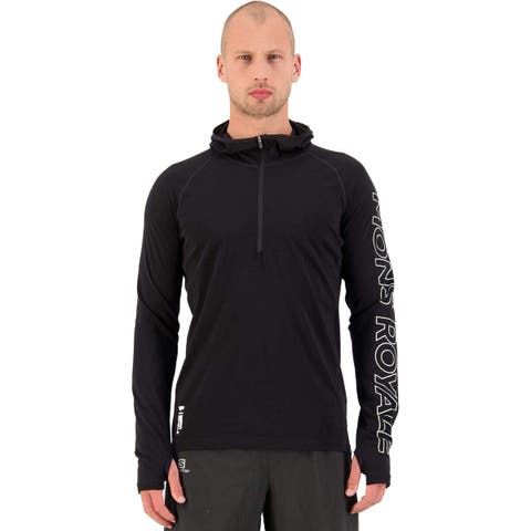 Temple Tech Hooded Zip Top - Men's