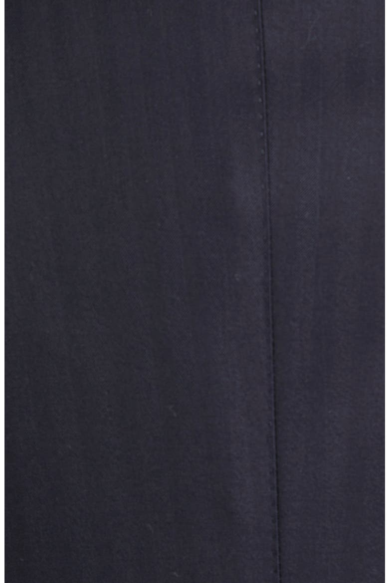 O'Connor Herringbone Stripe Wool & Silk Suit, Alternate, color, NAVY
