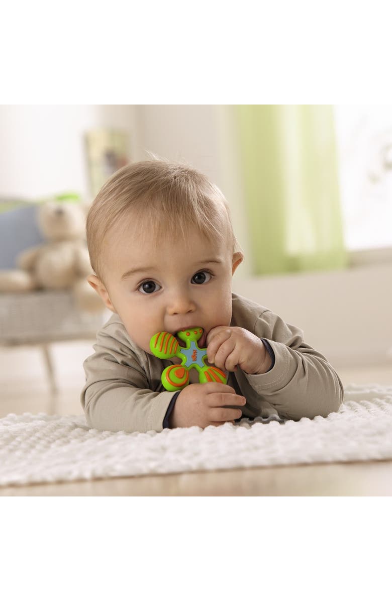 HABA Clutching Toy Star Silicone Teether, Alternate, color, Multi