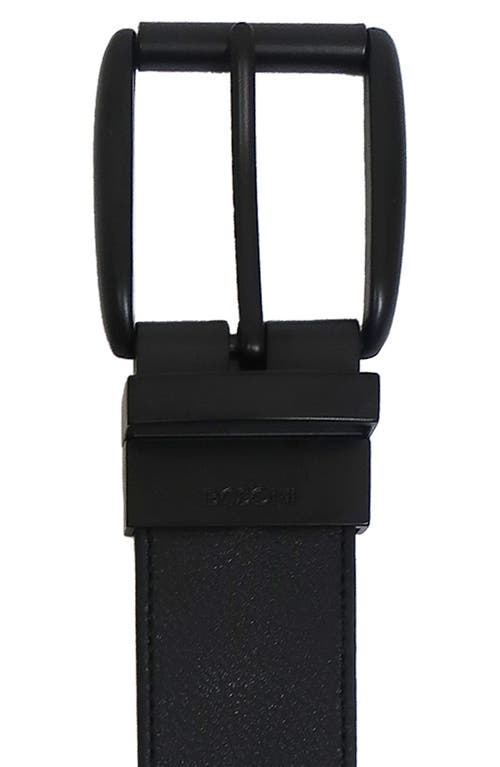 Boconi Reversible Leather Belt In Brown