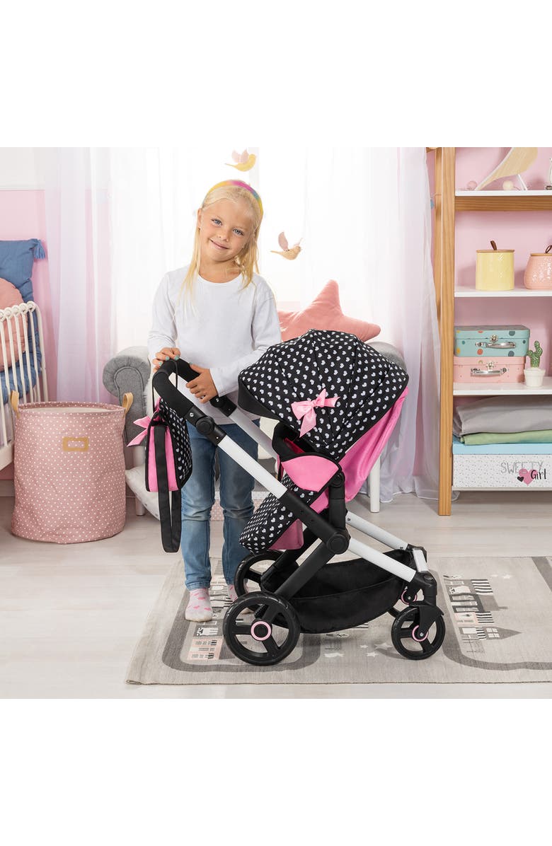 Bayer Design Pram Xeo, For Dolls Up To 20 Inches, Alternate, color, Multicolored