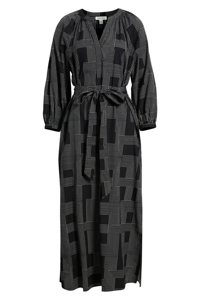 poplin maxi dress long sleeve The Somerset Long-Sleeve Maxi Dress: Poplin Editio