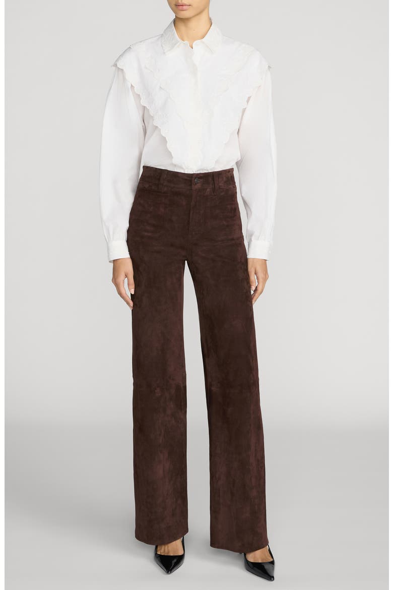 The Poplin Equestrian Cotton Shirt, Alternate, color, WHITE