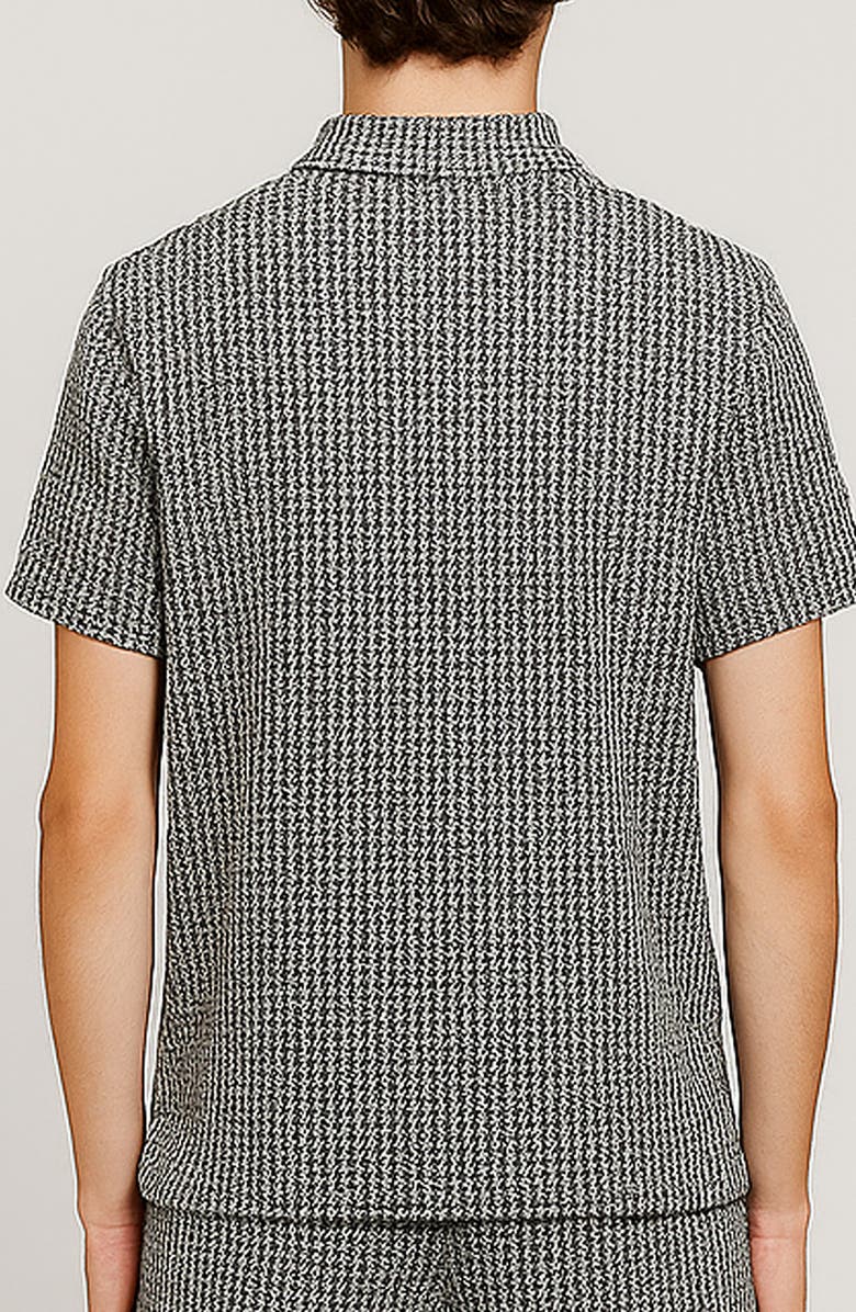 D.RT Vacay Cotton Blend Knit Polo, Alternate, color, White/ Black