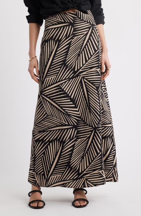 A-Line Maxi Skirt