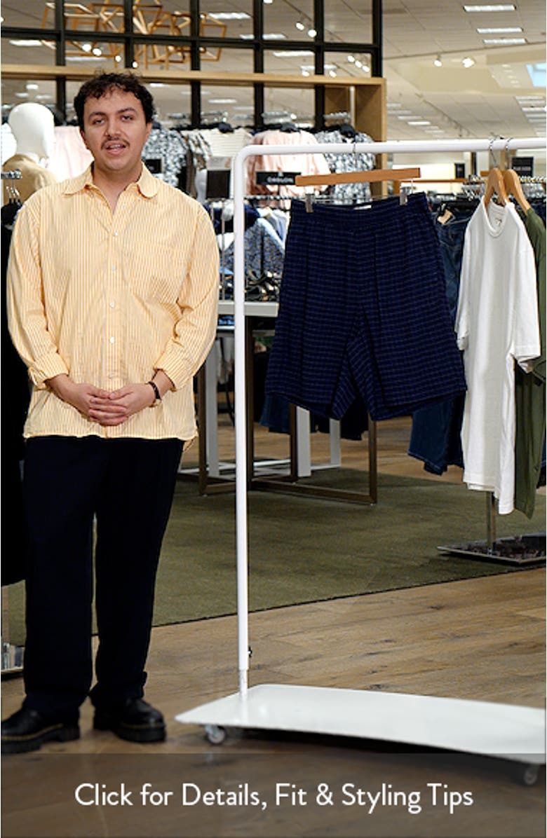 Blue Check Flannel Shorts, sales video thumbnail