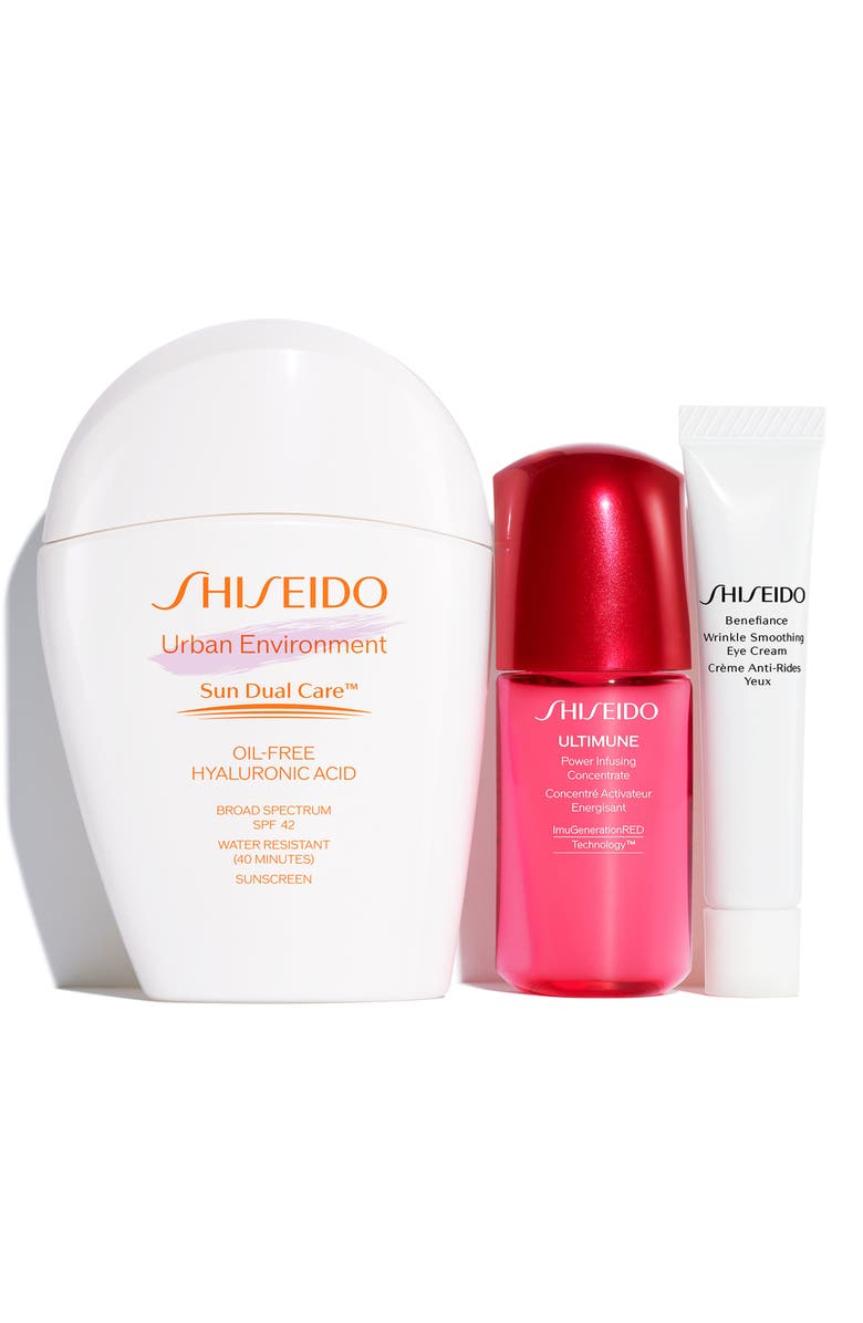 Shiseido Everyday Sunscreen & Skincare Favorites Set, Alternate, color, 