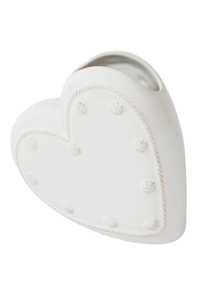 Berry & Thread Heart Vase, Alternate, color, WHITEWASH