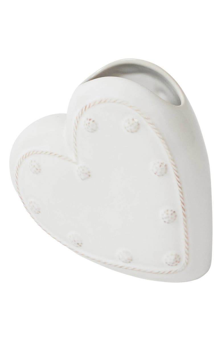 Juliska Berry & Thread Heart Vase, Alternate, color,