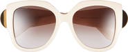 Gucci 54mm Square Sunglasses