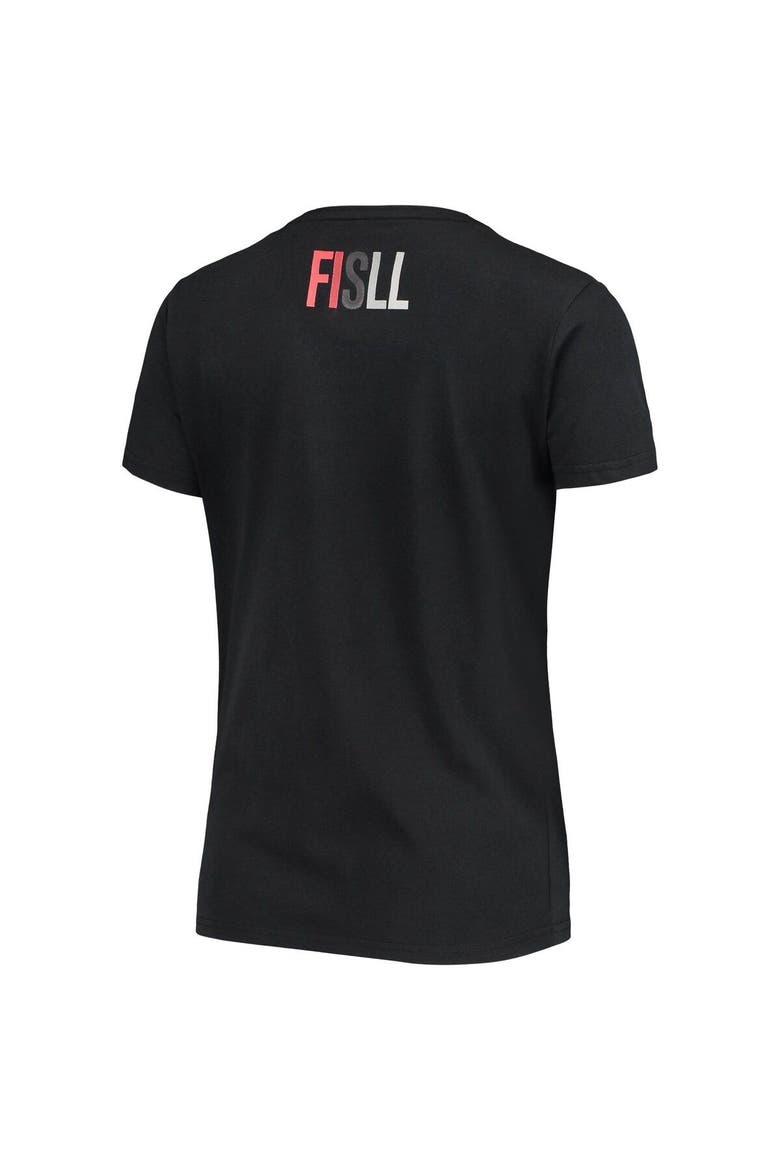 Women's FISLL Black Houston Rockets Social Justice Team T-Shirt, Alternate, color, Black