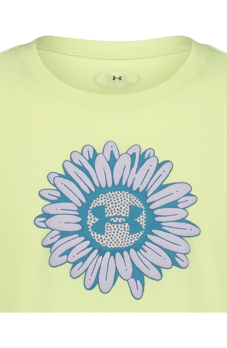 Under Armour Kids' Daisy Campus Graphic T-Shirt, Alternate, color, Fade Green