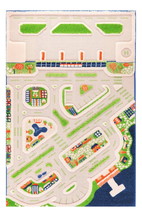LUCA AND CO Mini City Play Rug