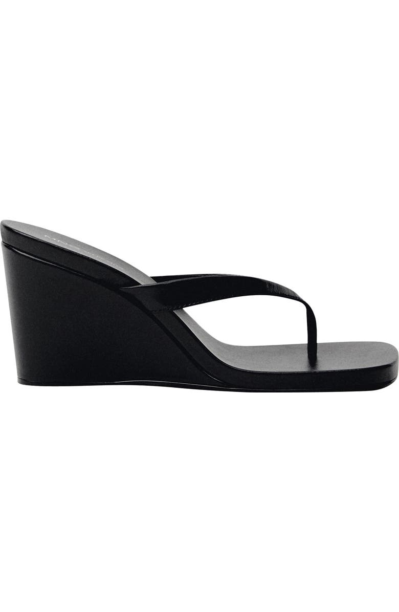 MANGO Wedge Sandal, Alternate, color,