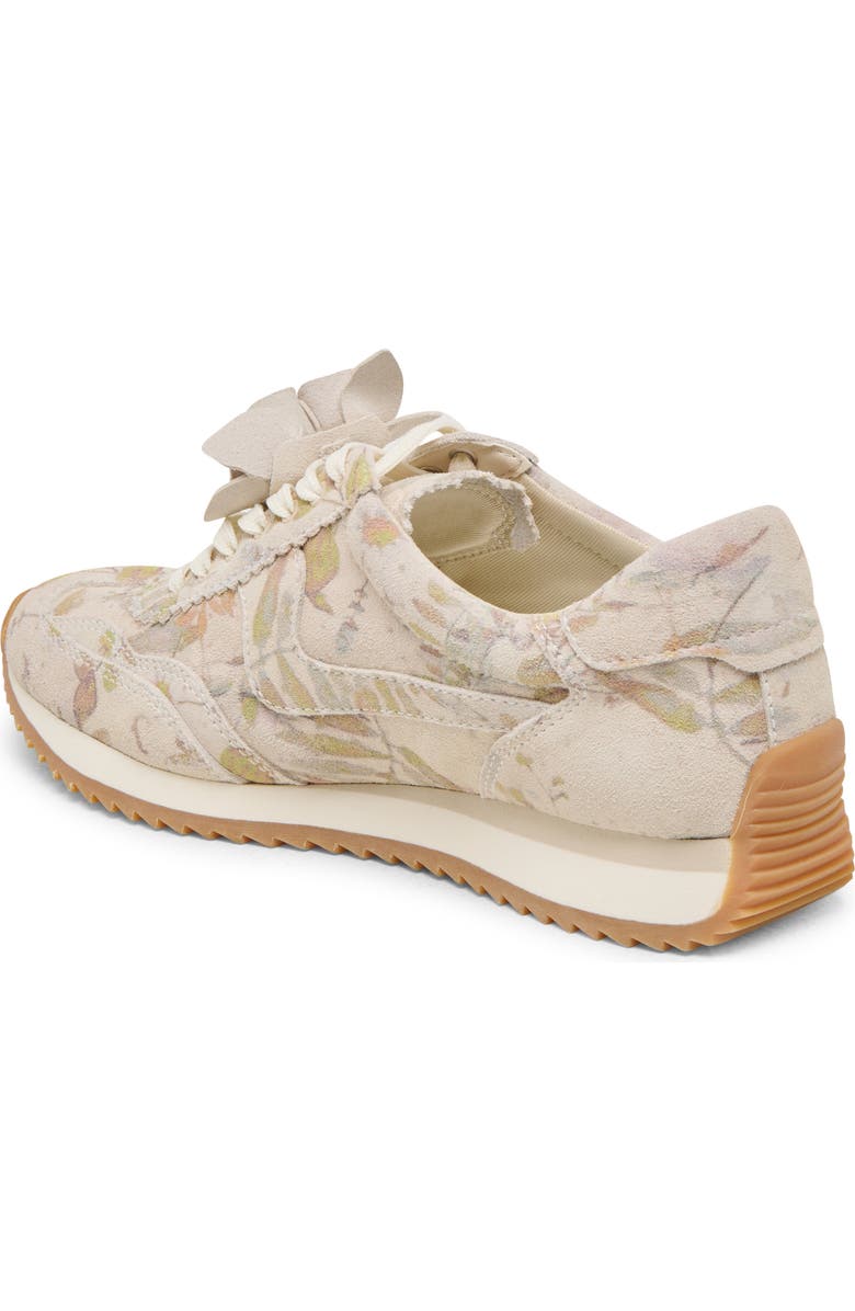 Dolce Vita Floral Sneaker, Alternate, color, Sand Floral Suede