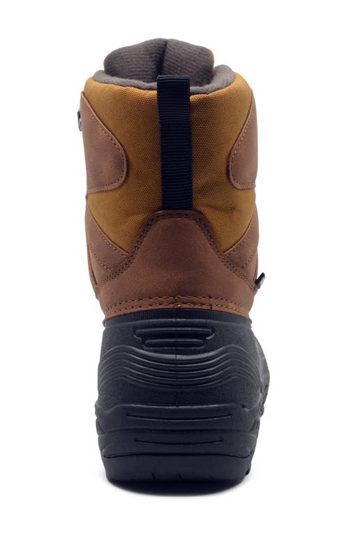 Polar Range Arno Waterproof Snow Boot In Brown
