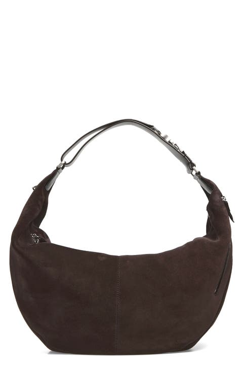 Quiver Clip Suede Bag