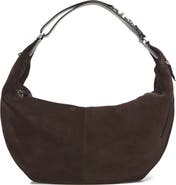 Lemaire Quiver Clip Suede Bag