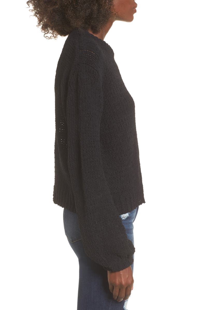 J.O.A. Strappy Sweater, Alternate, color, 