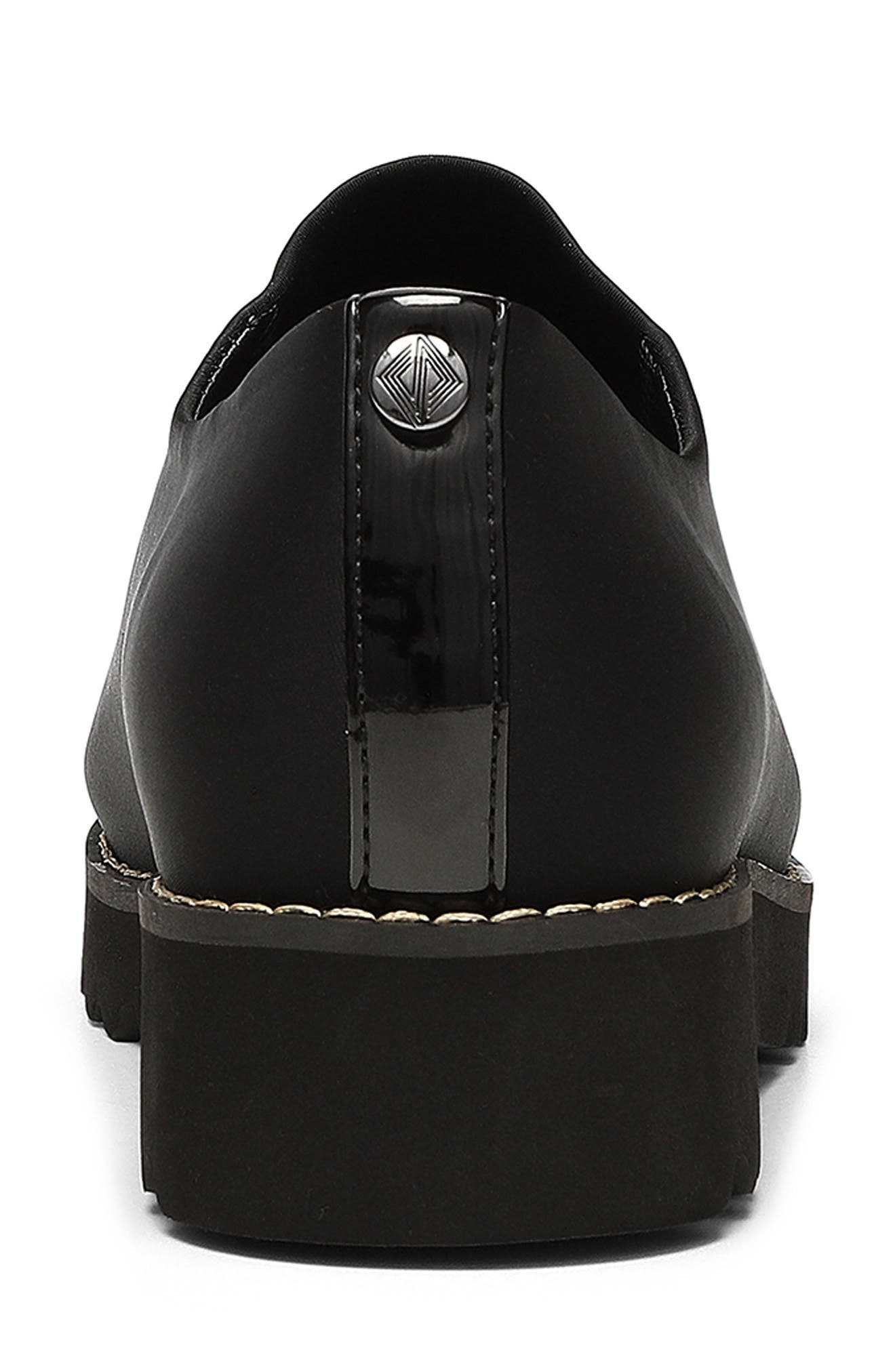 Wedge Slip-On Shoe, Alternate, color, BLACK
