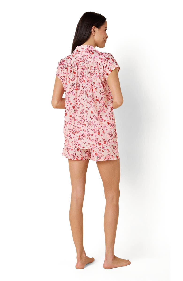 The Cat's Pajamas Voile Short Set, Alternate, color, Petite Rosette