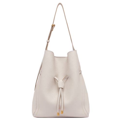 Gianni Chiarini Sienna Large Leather Bucket Bag in Off-White at Nordstrom