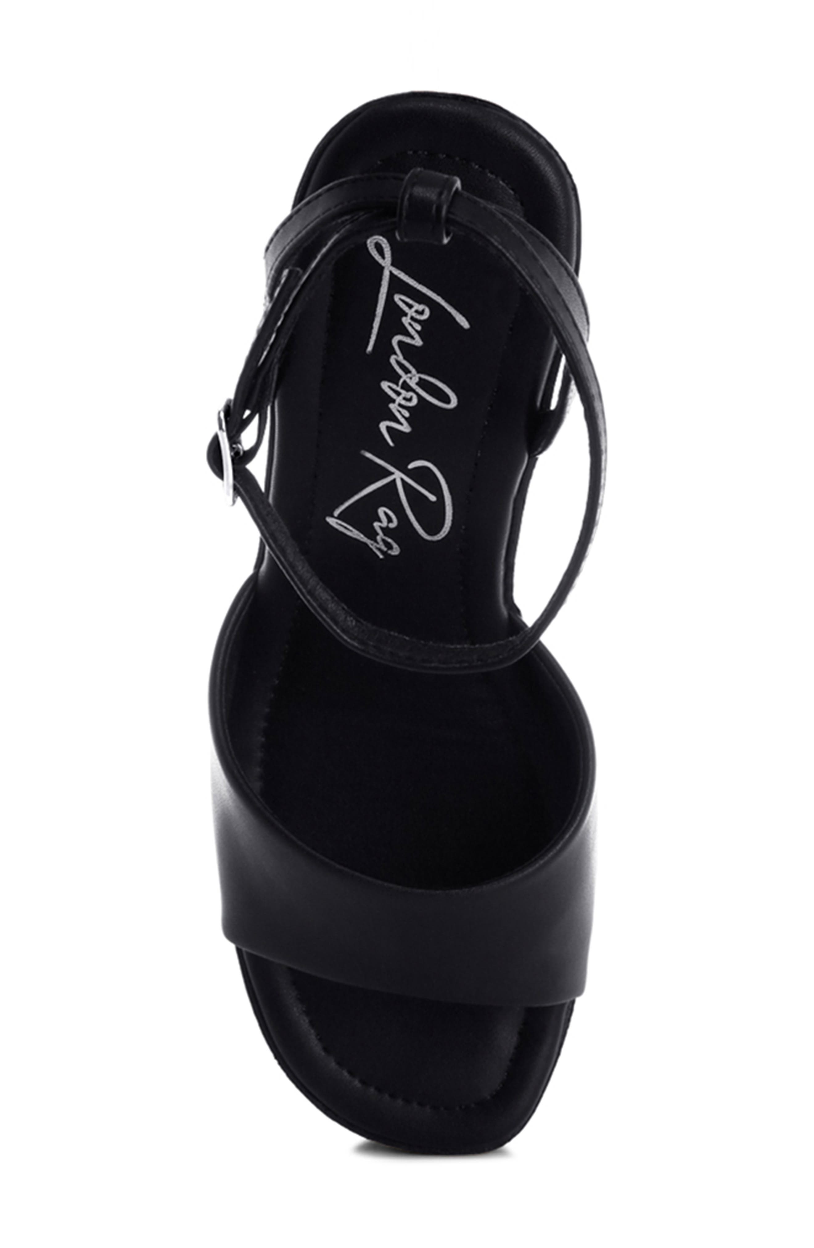 LONDON RAG Sangria Platform Wedge Sandal, Alternate, color, 